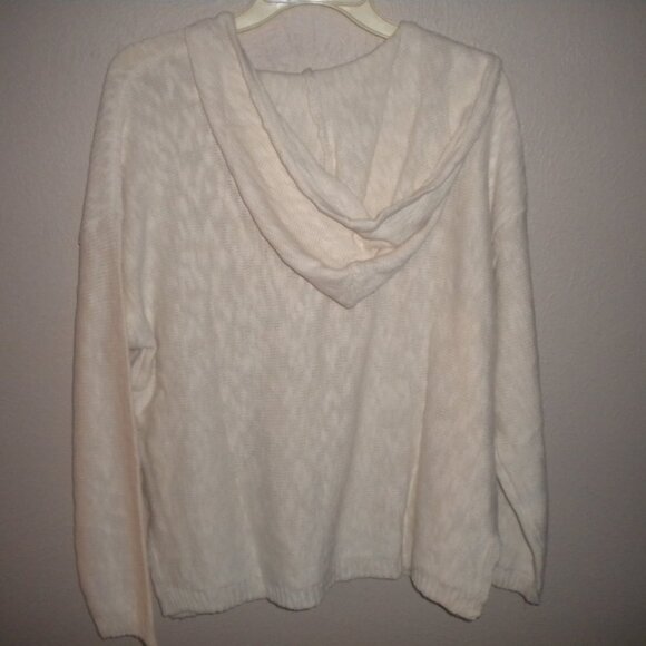 Lucky Brand Women's Size Large Natural Pullover Baja Hoodie Sweater NWT - Picture 6 of 6